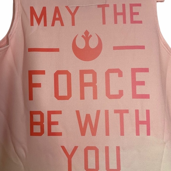 Star Wars Juniors Pink Hooded Rebel Dress Rey Large Fandom Cosplay - Picture 5 of 13